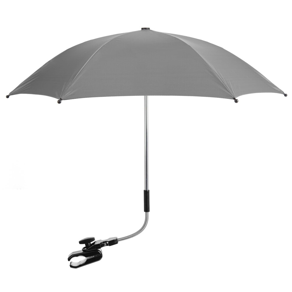For Your Little One Baby Parasol Sun Umbrella Shade Maker Canopy For Pushchair Pram Buggy - Grey - Fits All Models