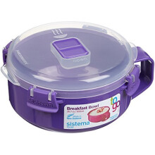 Sistema Oatmeal Porridge To Go Microwave Container - Assorted Colors Sold Separately by Sistema