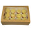 LARRYROO Kraft Brown Windowed MINI Cupcake Box | 12 Cavity | Mini Cup Cake Boxes & inserts (5) 1