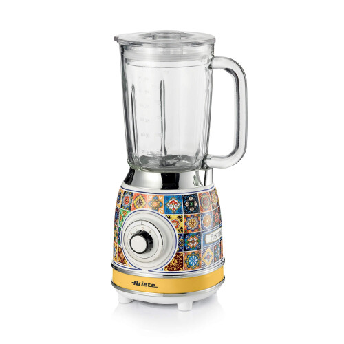 Ariete Blender Ariete Vintage Glas Positano 583POS 1000 W Gelb