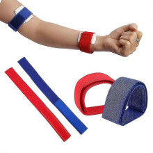 2pcs Tourniquet Dialysis Hemostatic Arterial Bleeding Strap Elastic Bandage First Aid Emergency
