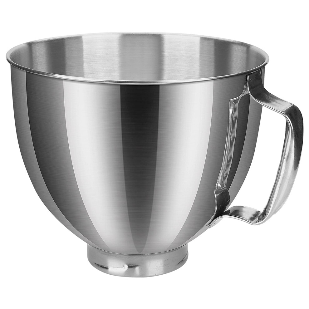 MMOBIEL Stainless Steel Mixer Bowl for KitchenAid 4.5-5 Quart Tilt-Head Stand Mixers Artisan & Classic Series 5 QT Stainless Steel Bowl with Handle ?