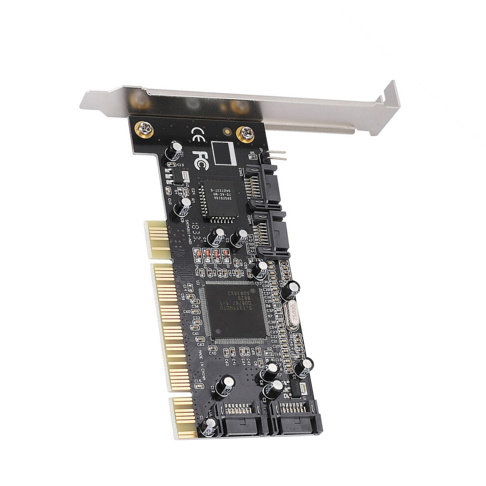 Raid Controller Card Pci To 4X Sata 1.5Gbps With Sil3114 Chipset 8721330029517