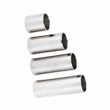 4pcs Stainless Steel Guitar Slides with Sleek Finish for Electric Guitar