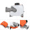 Orange 26mm Spline Pole Saw Tree Cutter Chainsaw Gear Head Tool 9