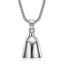 Motorcycle Lucky Exorcist Bell - Titanium Steel Polished Glossy Pet Riding Bell