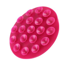 Baby Kids Double-Side Suction Mat Rose Red, Anti-slip, 10.5cm
