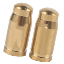 Gold TC4 Titanium Alloy Bike Valve Caps for Inner Tube Nozzle 2 Pcs/Lot UK