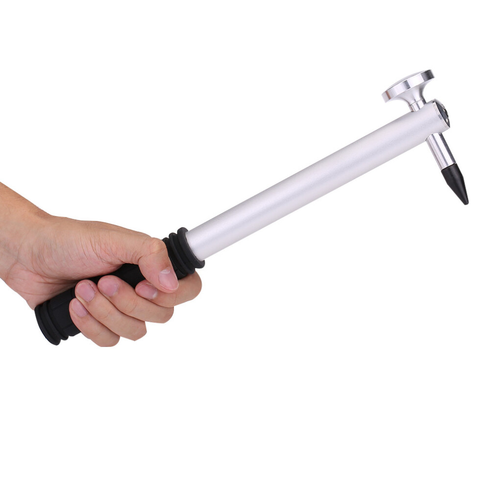 Aluminium Alloy Dent Repair Knockdown Hammer, & Silver/Black 4131330032914