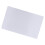 50Pcs Blank Silver Metal Visiting Cards - Solid Light and Rust-Free 8