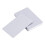 50Pcs Blank Silver Metal Visiting Cards - Solid Light and Rust-Free 4