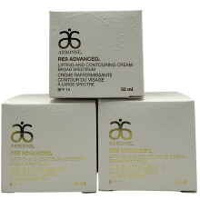 3x Arbonne RE9 Advanced Lifting & Contouring Cream SPF15 50ml