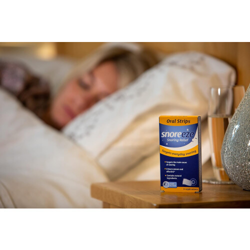 Snoreeze Snoring Relief Oral Strips 28 - Triple Pack 1