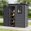 Living And Home 5X3FT Plastic Garden Storage Shed with Lockable Door 2