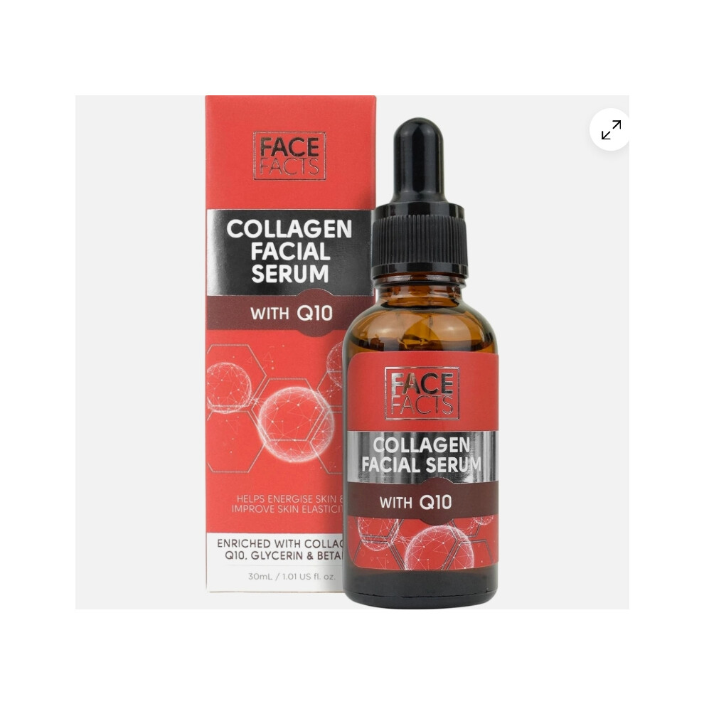 Face Facts Collagen & Q10 Facial Serum Ubiquinone Q10 30 Ml