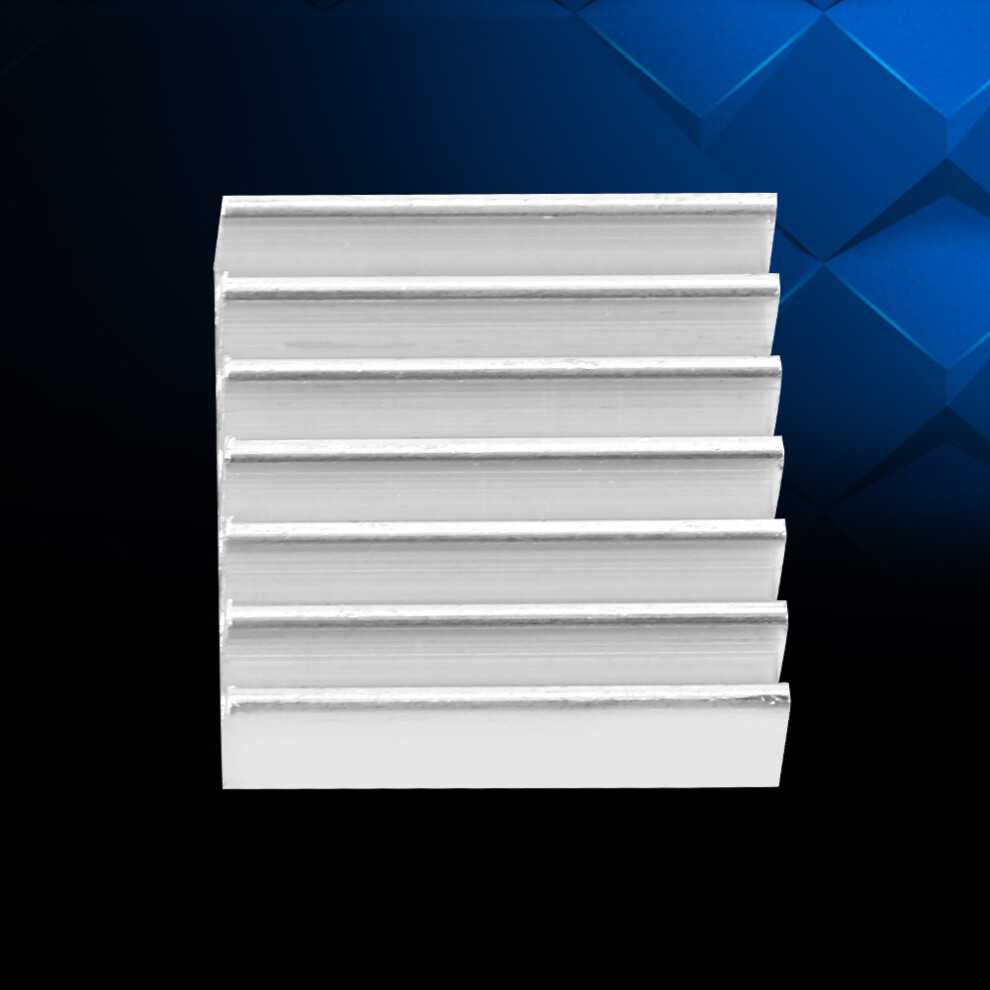 12Pcs Aluminum Heatsink Cooling Kit 14X14x6mm With Tape For Electronic Devices 8471330035314