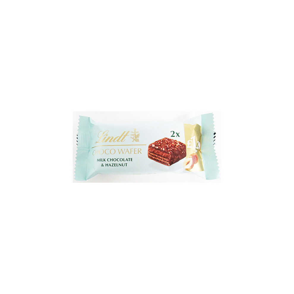 Lindt Choco Wafer Milk Hazlenut 30G (Pack Of 12)