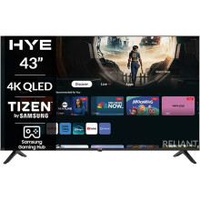 43 Inch TV Frameless QLED 4K UHD Smart Display , Wi-Fi, Bluetooth, TV