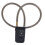 Bluetooth Smart Lock with 105dB Alarm, 80cm Copper Cable, Black 3