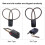 Bluetooth Smart Lock with 105dB Alarm, 80cm Copper Cable, Black 1