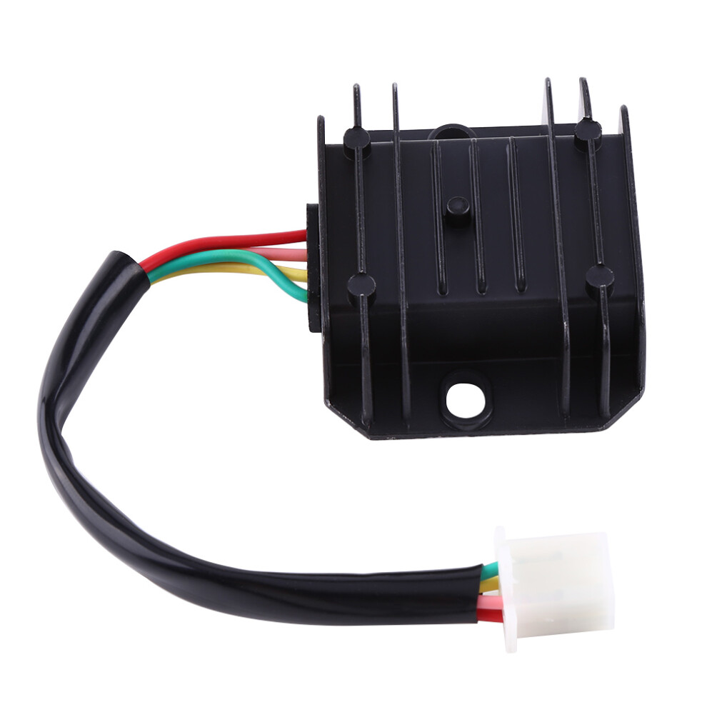 12 Volt Voltage Regulator For 150-250Cc Motorcycle Scooter Atv Moped Black 8041330035951