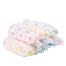 Set of 7 Women Travel Cotton Disposable Briefs Printed Size L