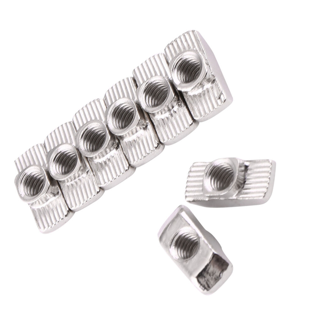 Fastening T Slot Nut Nickel Plated Steel For Aluminum Profiles Eu30 M4x15.5x8 6901330036018