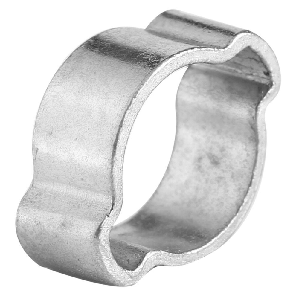 10Pcs Zinc Plated Iron 2 Ear Hose Clamps 5Â23Mm For Fuel Pipe And Tubing 5021330036922