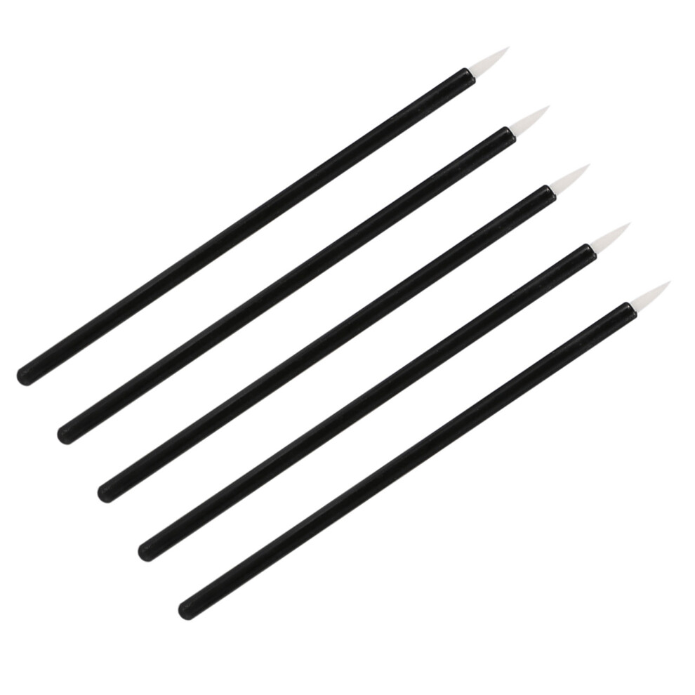 50PCS Disposable Synthetic Eyeliner Brushes for Precise Makeup