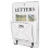 Wall Storage White Wooden Mail Rack with Key Holder and Hooks 3