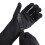 Edelstahl schneidfreie Handschuhe mit langem Bündchen, Level 5, Schwarz 3