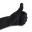 Edelstahl schneidfreie Handschuhe mit langem Bündchen, Level 5, Schwarz 5