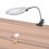 Large 2.25x/5x Lighted Tabletop Magnifier with Clamp, 46cm Length 13