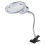 Large 2.25x/5x Lighted Tabletop Magnifier with Clamp, 46cm Length 2