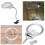 Large 2.25x/5x Lighted Tabletop Magnifier with Clamp, 46cm Length 10
