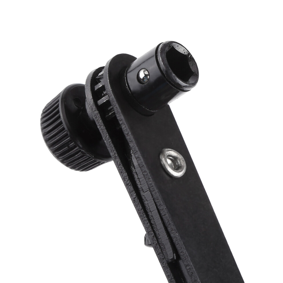 1/4" Black Ratchet Wrench Handle - Versatile Screwdriver & Socket Tool 9351330041432