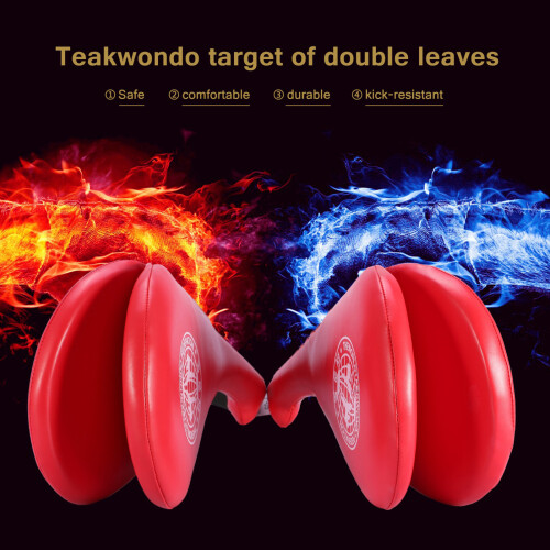 Taekwondo Double Sided Kick Target Pad for Enhanced Speed & Precision 2