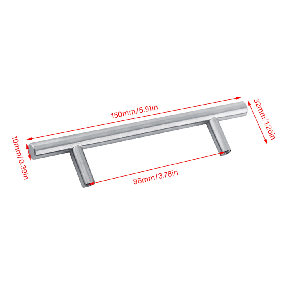 Kitchen Cupboard Handles 150Mm Stainless Steel T Bar Door Pull Knob 6931330043594