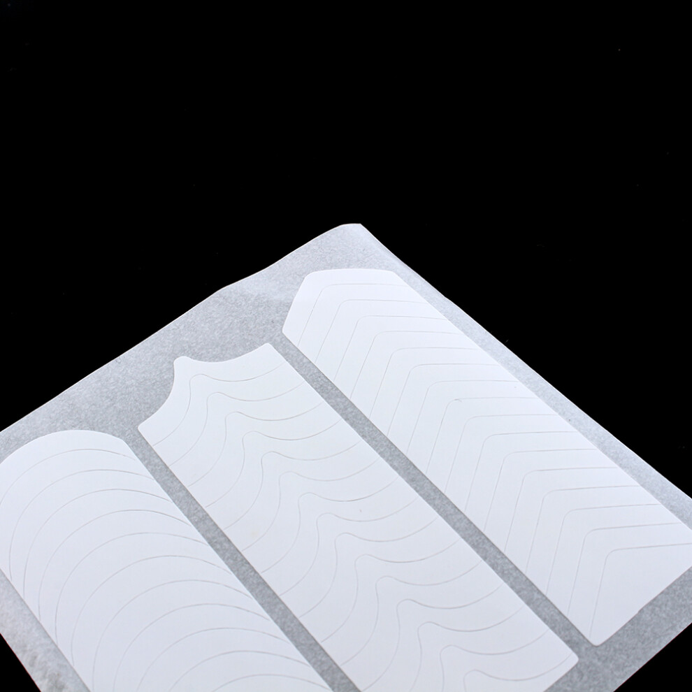 French Manicure Nail Art Guide Stickers - Safe Non-Toxic & Stylish