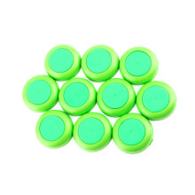 High Quality 10pcs Soft Green Foam Discs for Toy Gun Blaster Refill