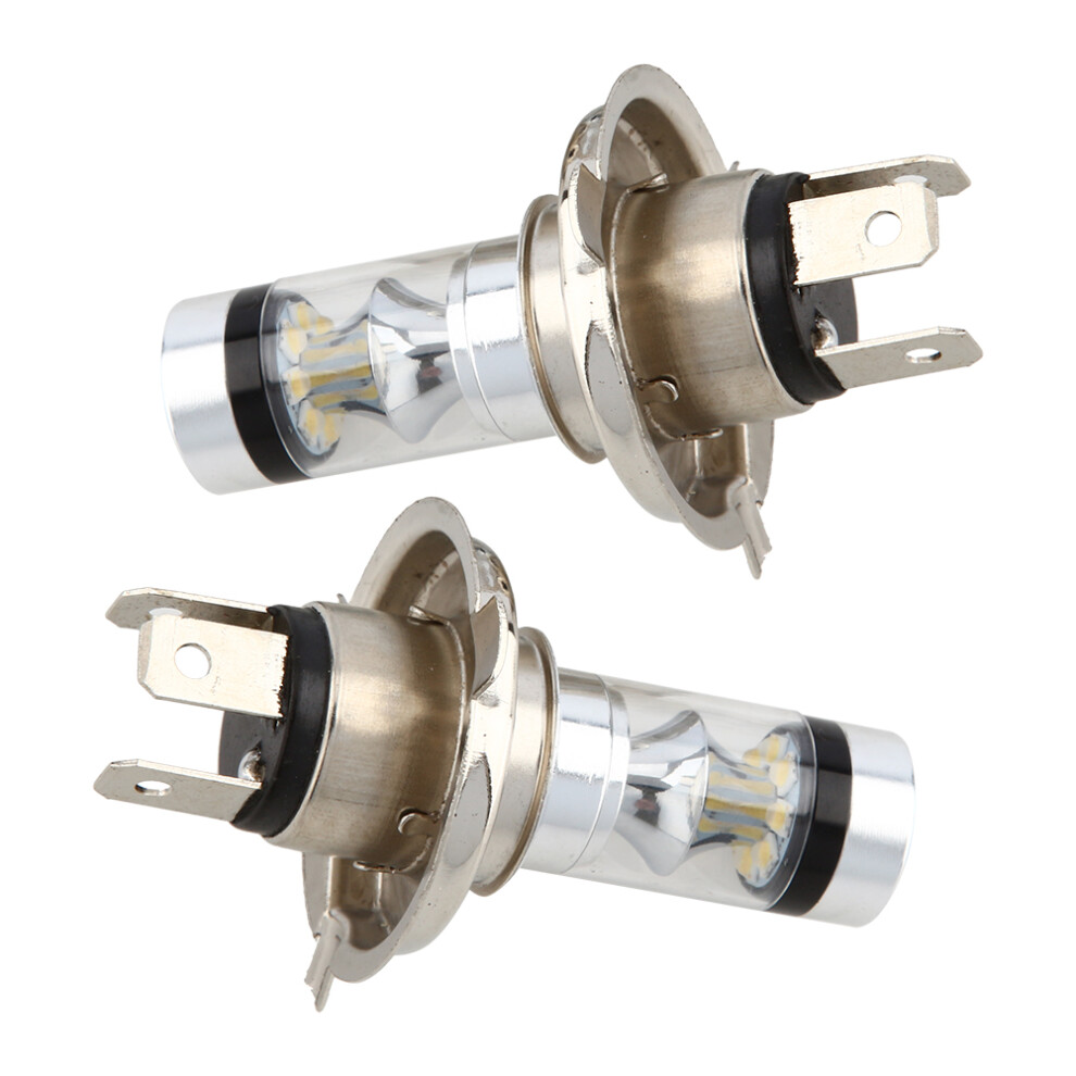 2x H4 30W LED Fog Light Bulbs 6000K White 20-SMD 360 Beam-image-OPC-PJ6W2TS-NEW