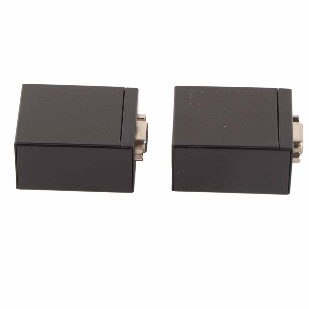 New 60M Vga Rj45 Extender Transmitter Receiver Cat5/6 For Hd Video Signal 7691330047464