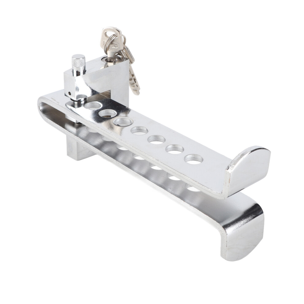 Heavy-Duty Steel Anti-Theft Brake &Accelerator Pedal Lock Car Security Device Uk 8771330044492