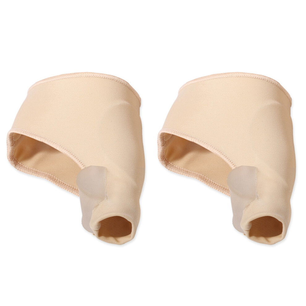 Pair Bunion Pads Toe Corrector Gel Support, Skin Color, One Size