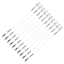 Fishing Wire Leader Antibite Leader Fishing Tackle Fishing Hook Antibite Wire Line Leader with 20 cm