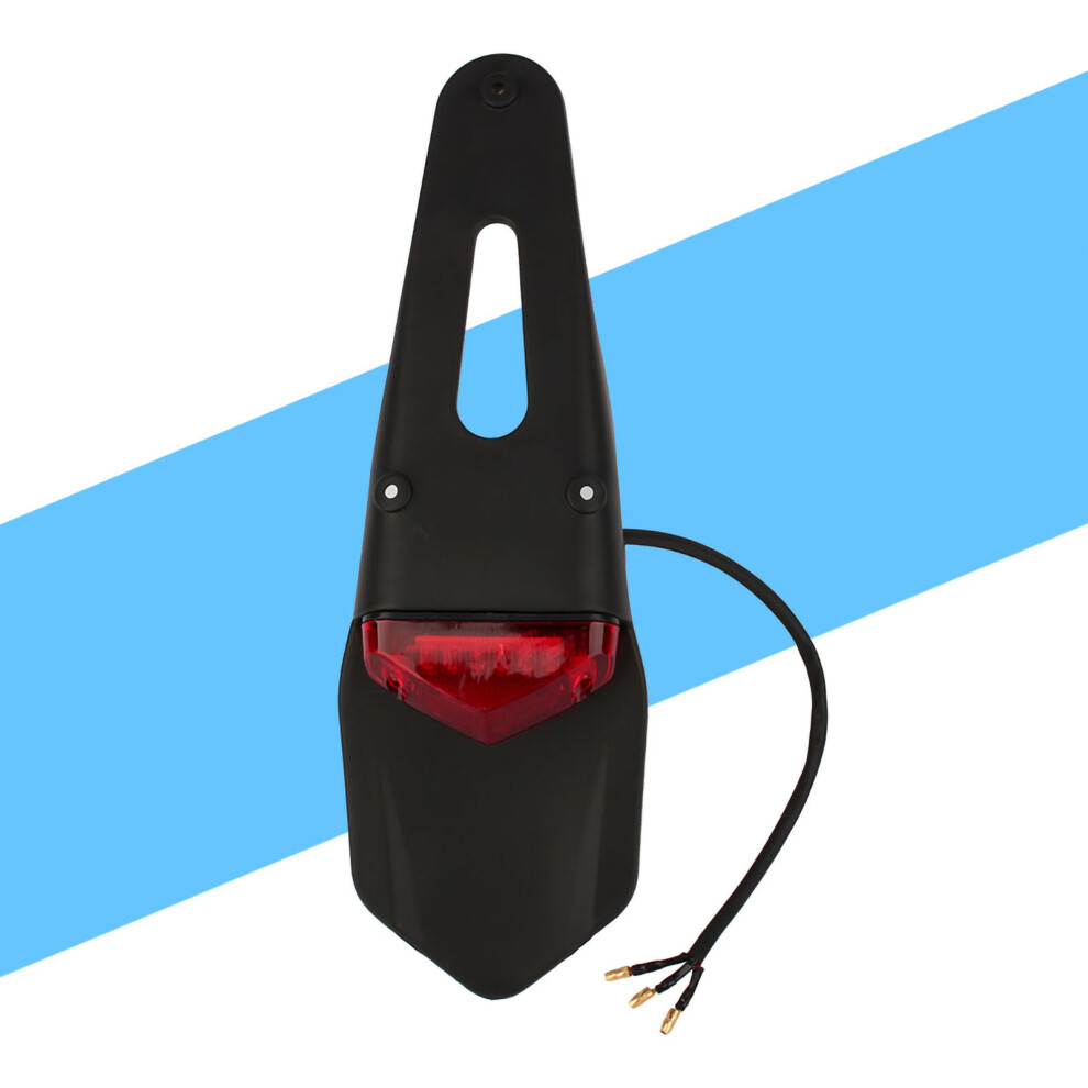 Universal Atv Dirt Bike Led Rear Brake Tail Lamp For Motorcycles Light/Red 7901330053939