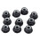 10 Self Lock M5 Nut Set Aluminum Alloy Nylon Insert Hex Lock Nuts 2