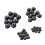 10 Self Lock M5 Nut Set Aluminum Alloy Nylon Insert Hex Lock Nuts 15