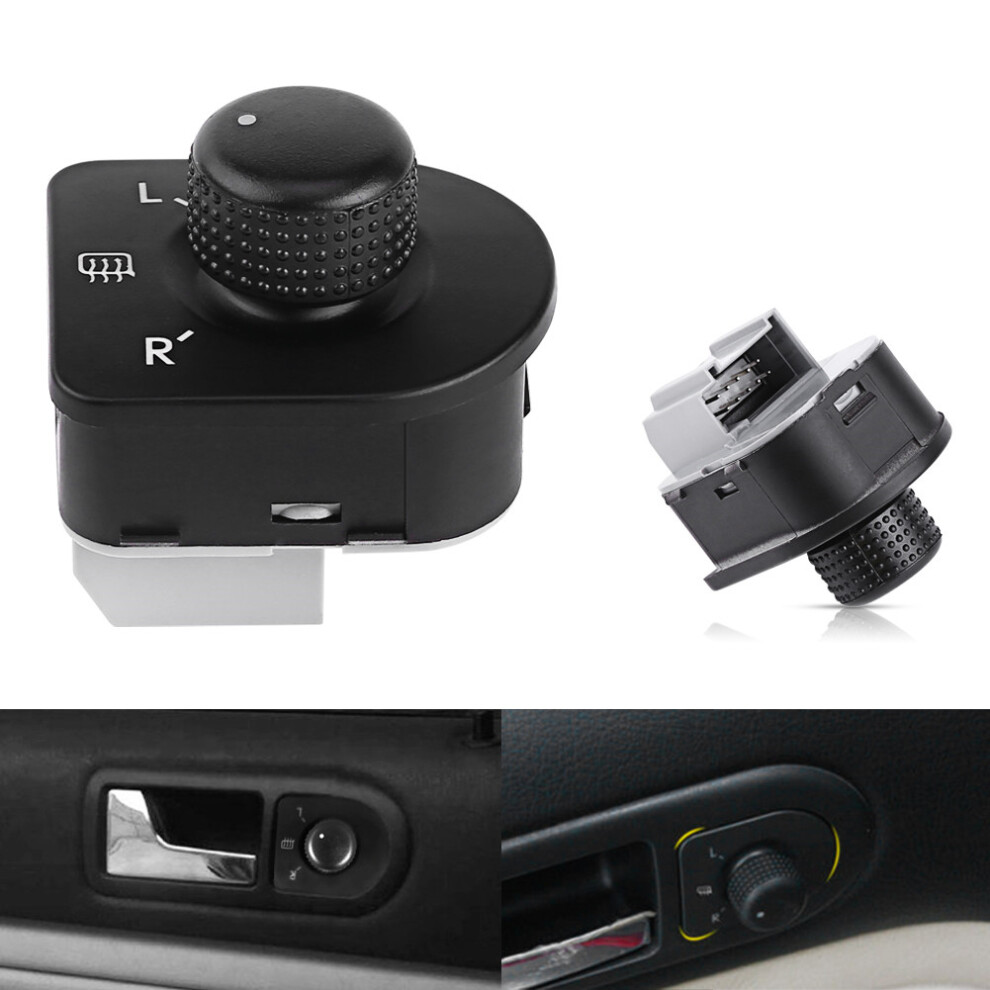 Car Rearview Mirror Switch For Bora Mk4 B5 R32 1998-2004 Black 8711330055173