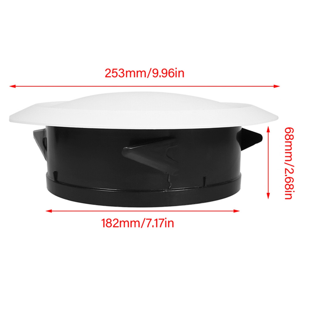 200Mm Air Vent Diffuser Ceiling Exhaust & Supply Valve Anemostat Cover 7601330055727